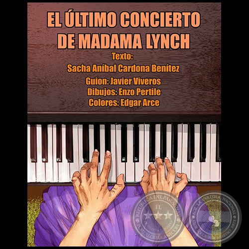 EL ÚLTIMO CONCIERTO DE MADAMA LYNCH - Dibujos: Enzo Pertile - Año 2020